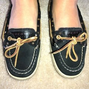Black Sperry’s!!